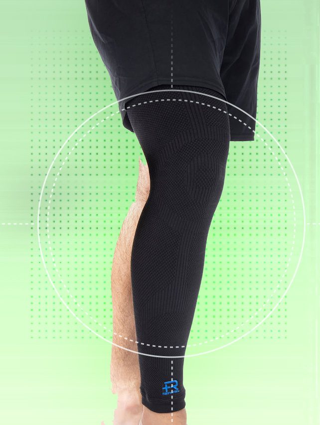 Reparel Full Leg Sleeve Side/Front Profile